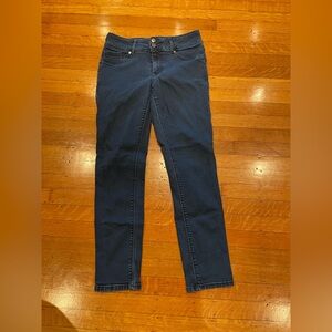 1822 Denim Dark Blue Straight Leg Jeans